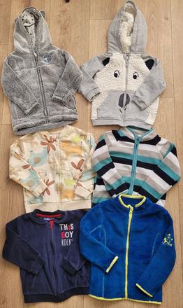 Mikiny 6ks, lupilu,86