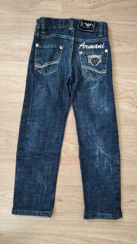 Chlapčenské rifle, armani,128