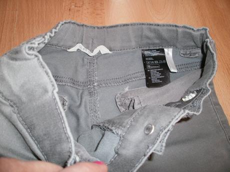 Tenké slimové rifle 134/140, h&m,134