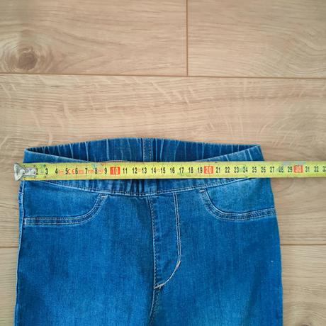 Riflové legíny h&m, mäkkučké, 2kusy, veľ.116, h&m,116