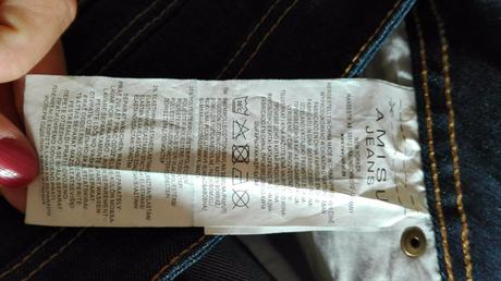 Riflová sukňa, amisu,38