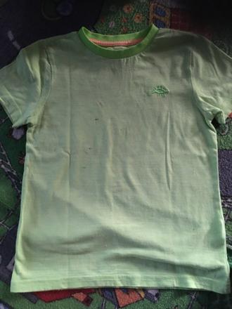 Neonove tričko, zelené tričko 128, f&f,122