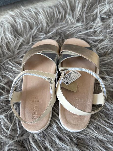 Koženné sandálky, next,38