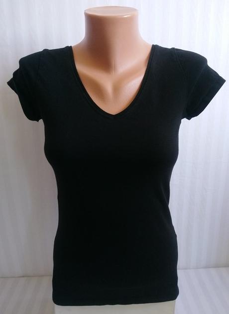 Dámsky elastický čierny top, atmosphere, atmosphere,xs