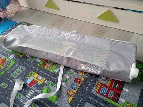Mantinel do postieľky caretero sleepsafe, zábrana, 