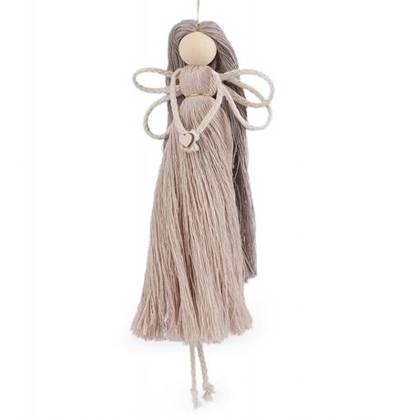 Anjelik pani učiteľke macrame brown,