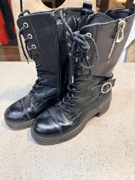 Kožené čižmy, graceland,35