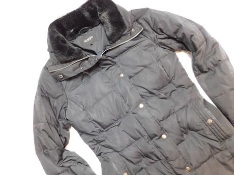 Luxusny zimny perovy kabat/bunda, 38