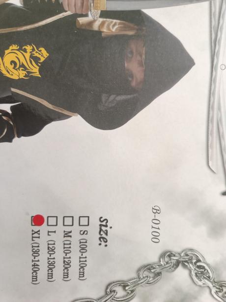 Karnevalový kostým ninja,