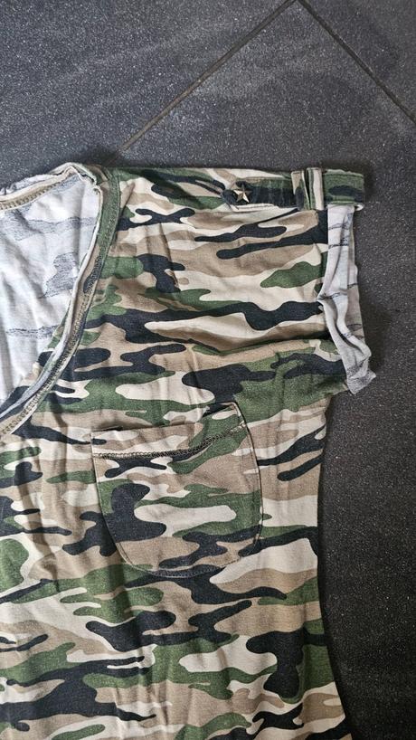 Army vojenske kamufláž tričko, s