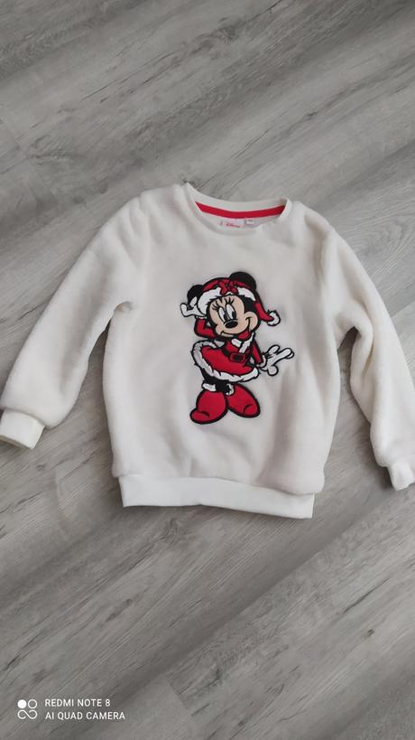 Mäkučký pulóvrik minnie, v. 110 - nový, disney,110