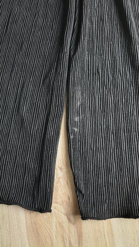 Letné padavé široké nohavice, zara,164