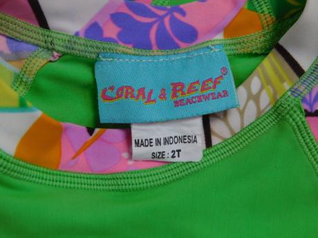 Ochranné tričko do vody coral & reef, uv 50+, 86