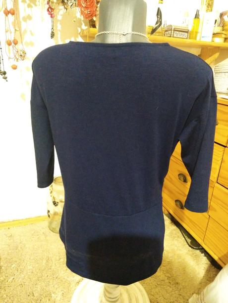 Modré tricko, gate,40