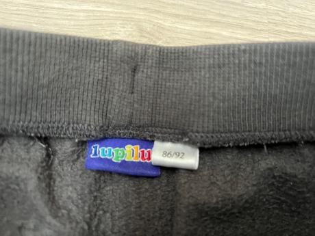 Sivé tepláky s mackom lupilu 86/92, lupilu,92