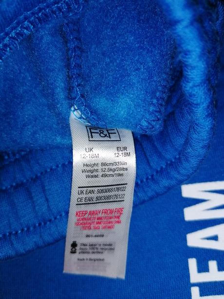 Modré teplaciky, f&f,86