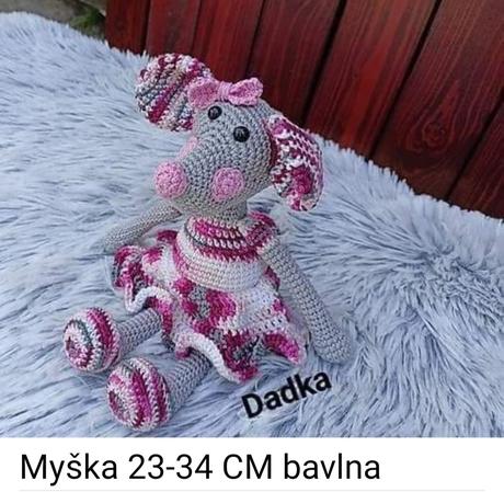 Hačkovaná myška ihneď k odberu, 