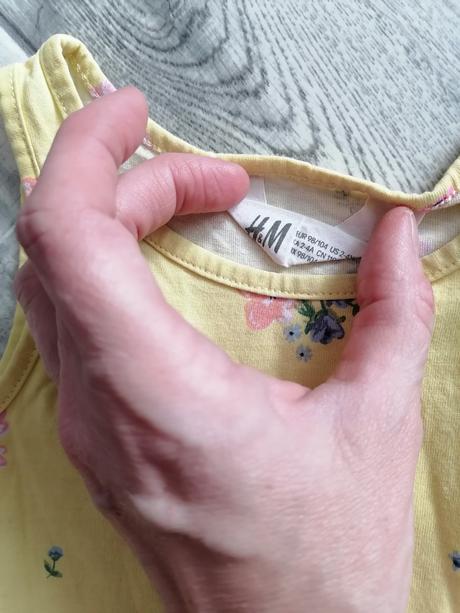 2x šaty na leto - h&m 98/104, h&m,104