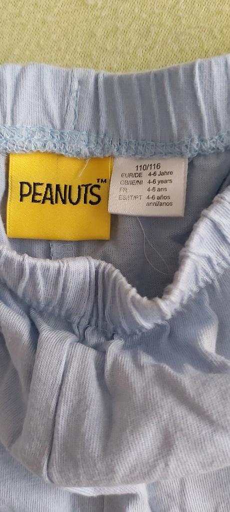 Letné pyžamo snoopy 110/116, peanuts,110