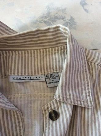 Letná ľanová crop bunda, l