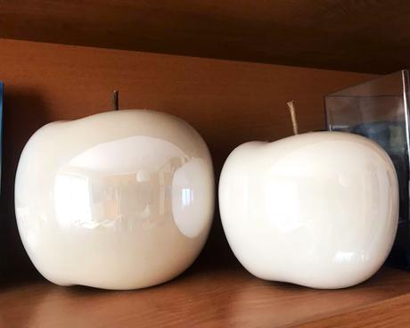 Perleťové jabĺčka / 2 ks,