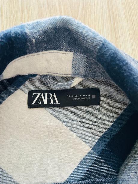 Skvelá károvaná košeľa/kabát značky zara, zara,s