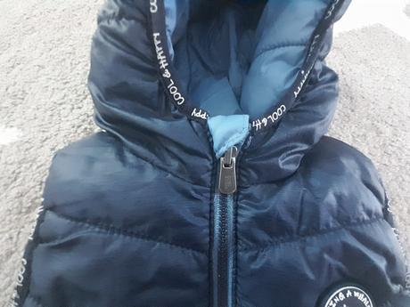 Jarná bunda a obojstranná vesta, baby club,74