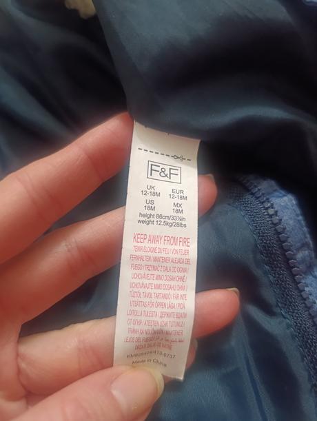 Zimný overal, f&f,86