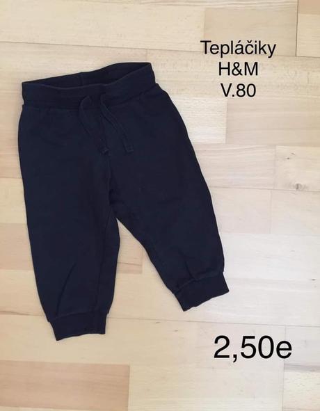 Tepláky h&m, h&m,80