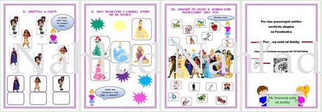 Pracovný zošit - princezné,