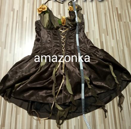 Kostym amazonky pre plnoštihle, 