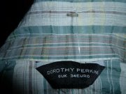 Strieborno-tyrkysová blúzka, dorothy perkins,s