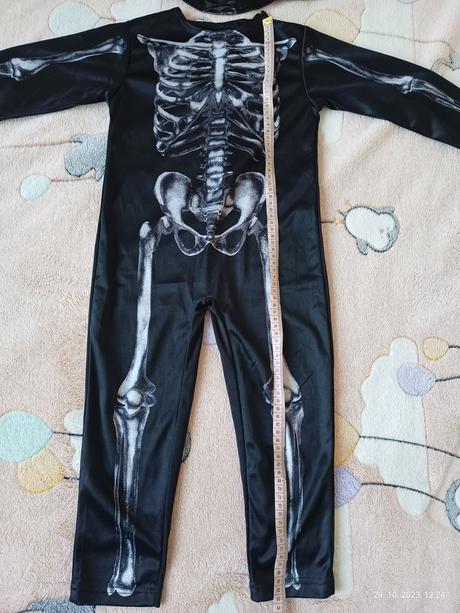 Kostym kostlivec - kostra, 