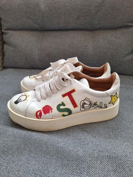 Twinset kožené topánky veľ.38, 38