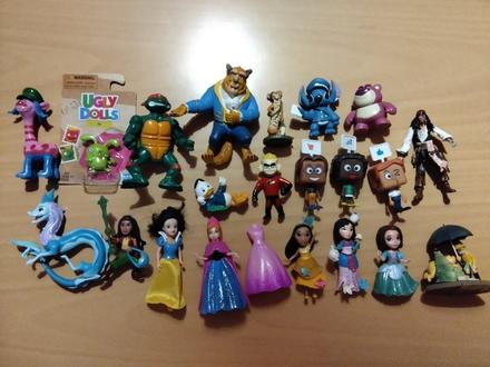 Disney princezné a iné filmové figúrky, 