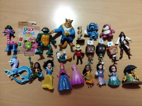 Disney princezné a iné filmové figúrky, 
