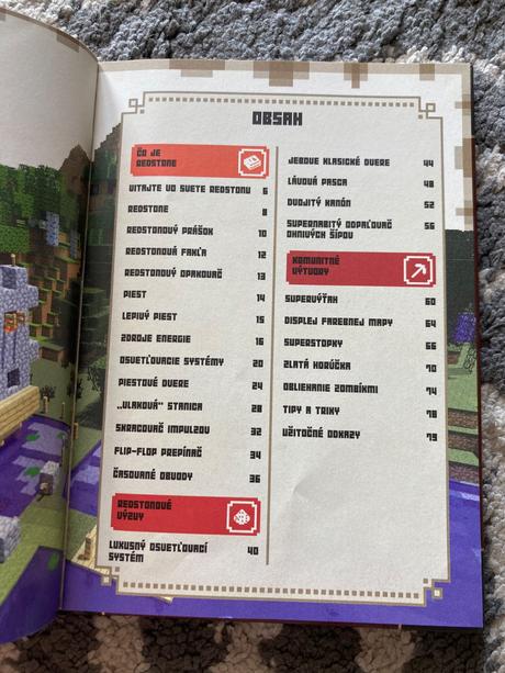 Minecraft príručka redstone (2014), 