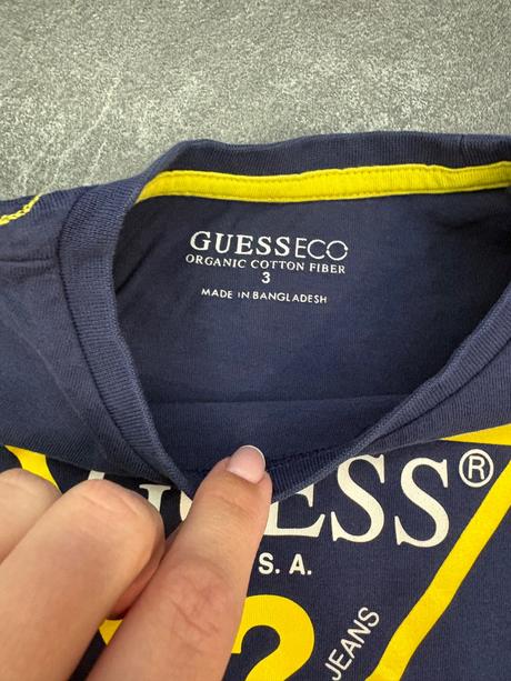 Tričko guess 3 roky a tričko gap 3 roky, guess,98