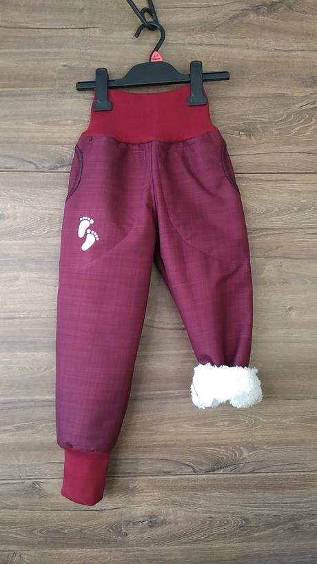 Zimné softshellky s barancekom, 62 - 152