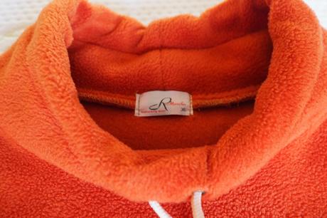 Flisová mikina pre tehotné, s