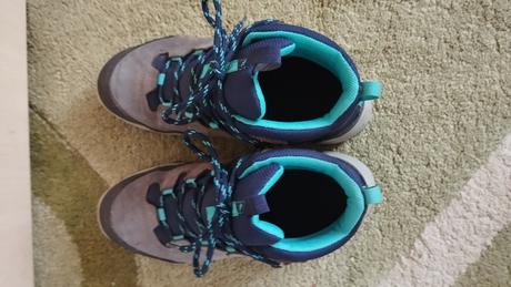 Dievčenské turistické topánky quechua, veľ.36, quechua,36