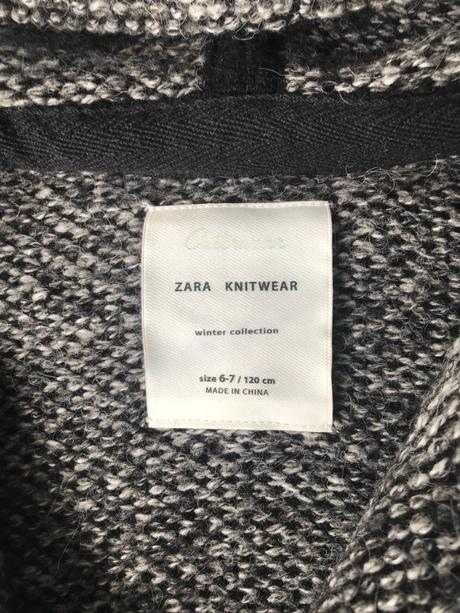 Bundiška pletená, zn. zara, vel.120, zara,122