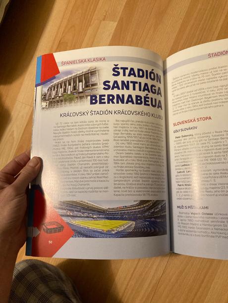 Kniha futbalové areny, 