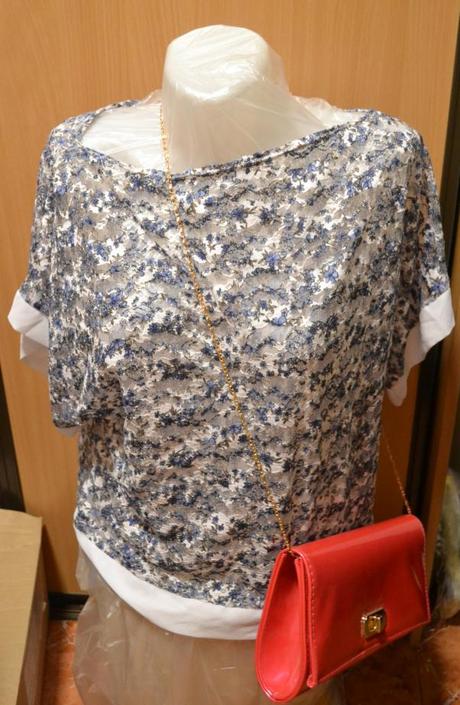 Netopier top/blúzka univeľkosť cca m, m