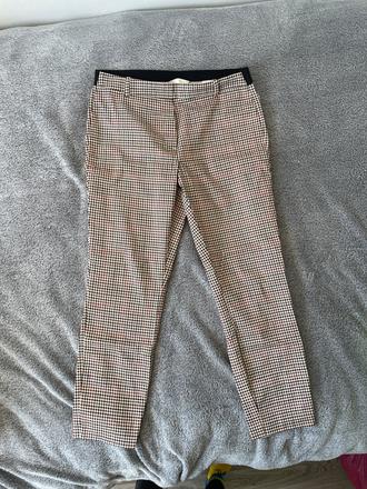 Kockované nohavice na gumičku, orsay,l