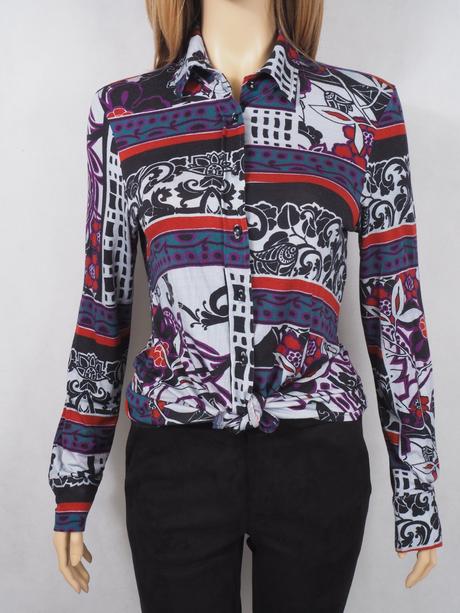 Luxusná úpletová dámska košeľa melaepomo, 38