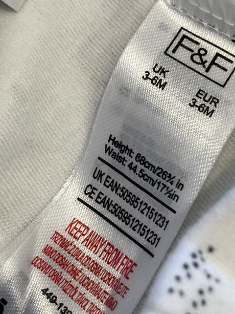 Dievčenské legíny so vzormi f&f (68), f&f,68