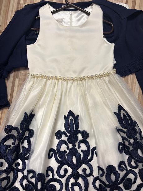 Komplet nádherných šiat s bolerkom z anglicka, 122