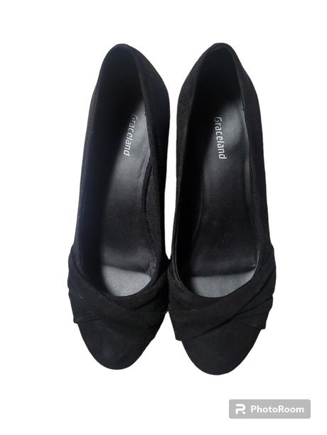 Dámske semišové topánky na platforme, graceland,37