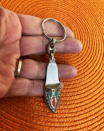 Kovový etno prívesok, 